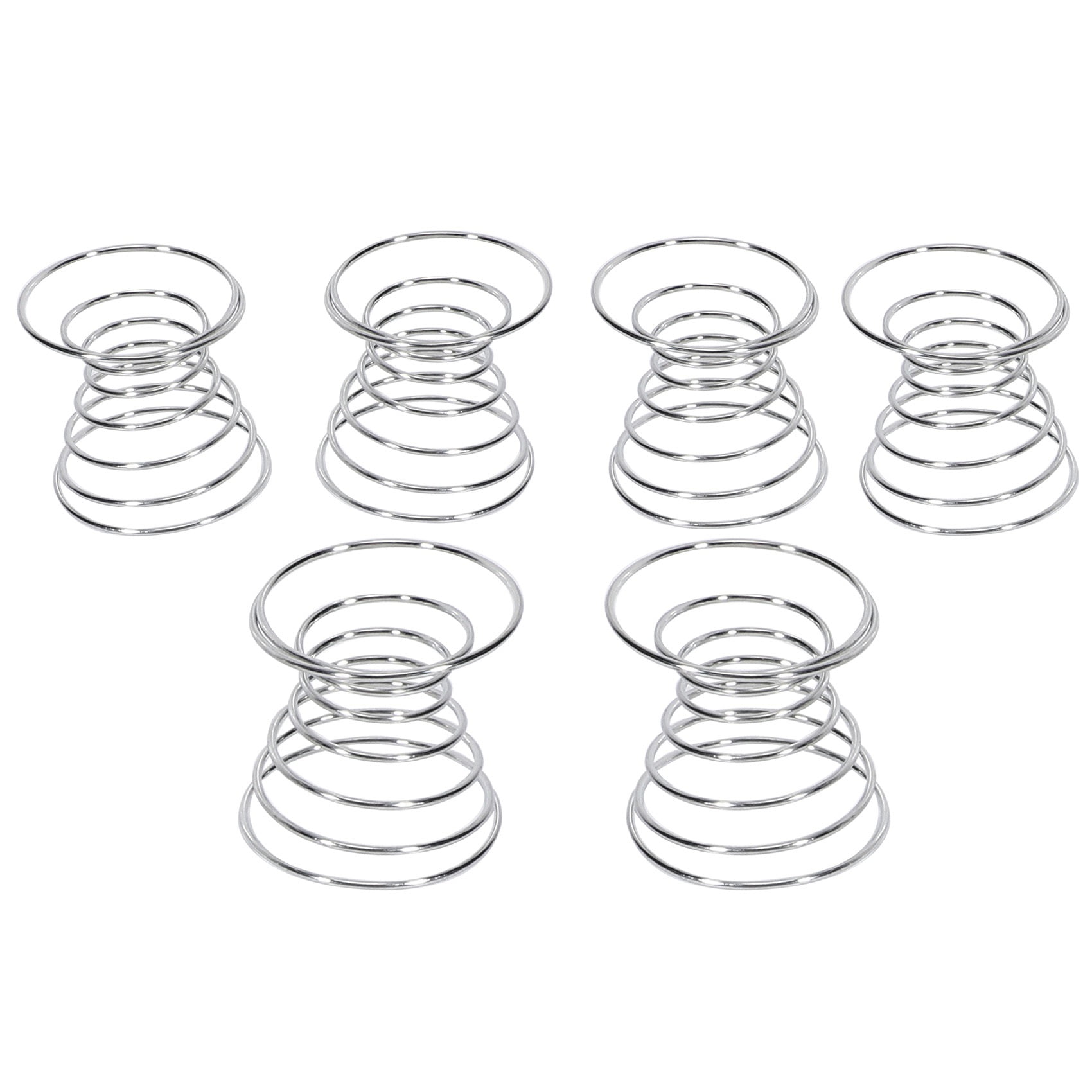 6 Pieces Air Plant Stand Airplant Container Tillandsia Holder Stainless Steel Plant Display