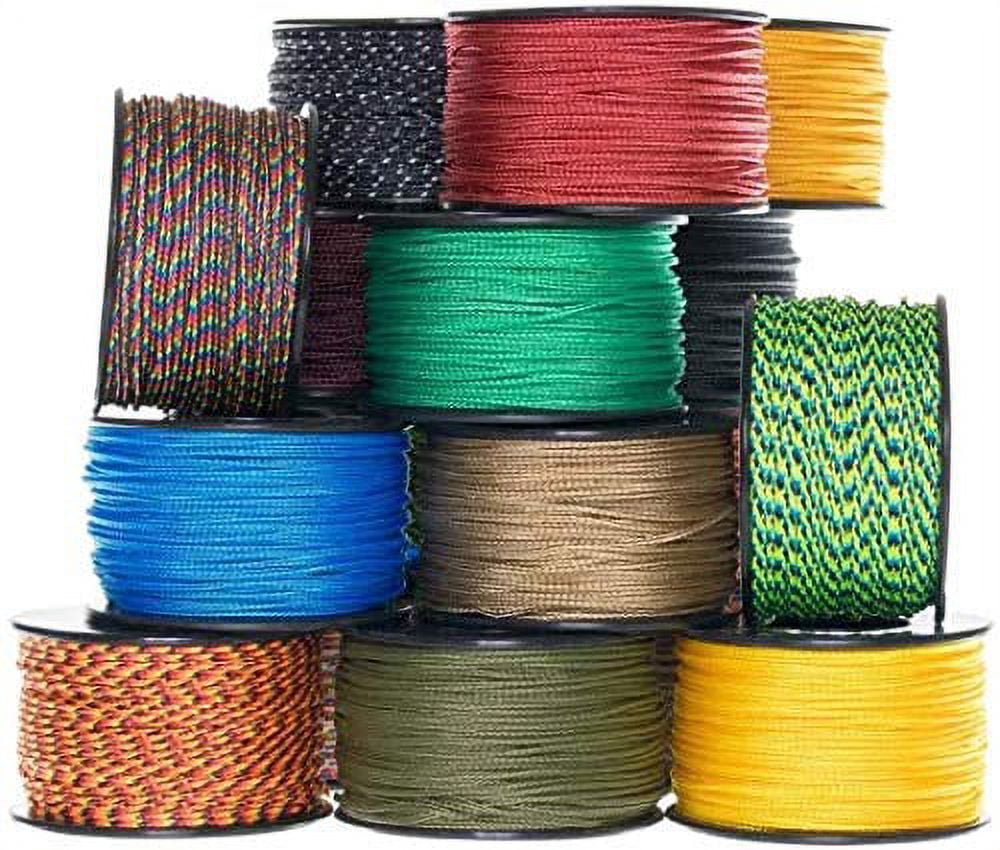 6 Pieces Assorted Atwood Rope MFG Micro Utility Cord 1.18mm X 125ft ...