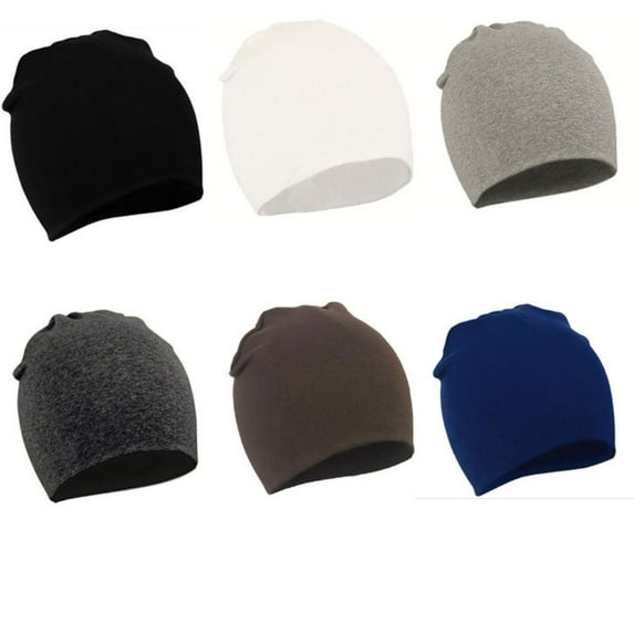 6 Pieces Baby Beanie Newborn Toddler Soft Cute Knit Hat Hospital Hats for Baby Boys Infant Cap Beanies 0-2 Years