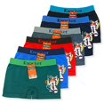 thumbnail image 1 of 6 Pieces Baseball Dinosaur Transformer Hero Football Seamless Kid Boy Boyshorts Panty (bps018/017/015/013/020/016) (Small, Style # BPS017), 1 of 1
