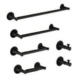 thumbnail image 1 of 6 Pieces Bathroom Hardware Set Brass Wall Mount Bathroom Accessory Towel Bar Set, 1 of 9