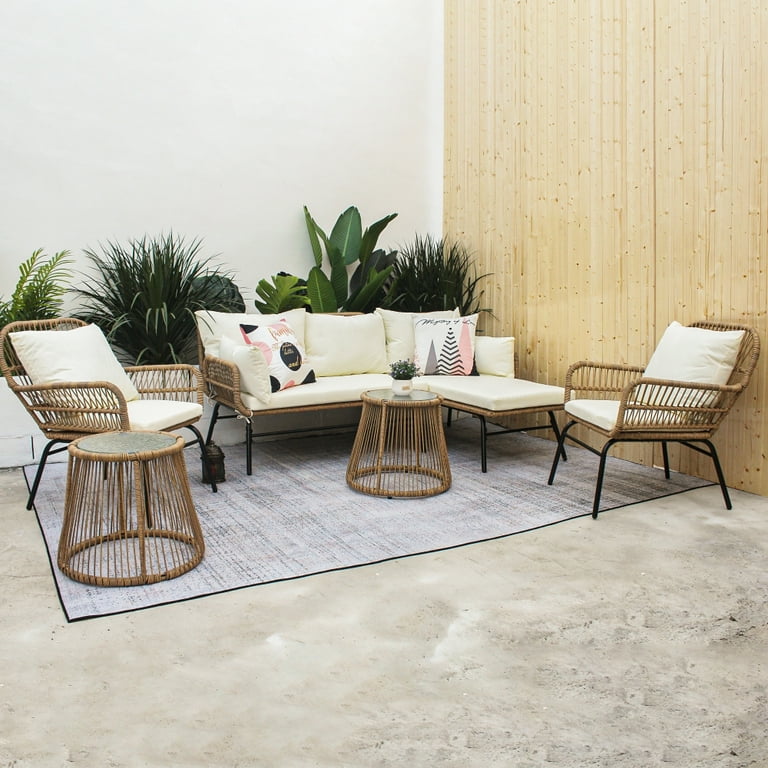 Mini outdoor sectional deals