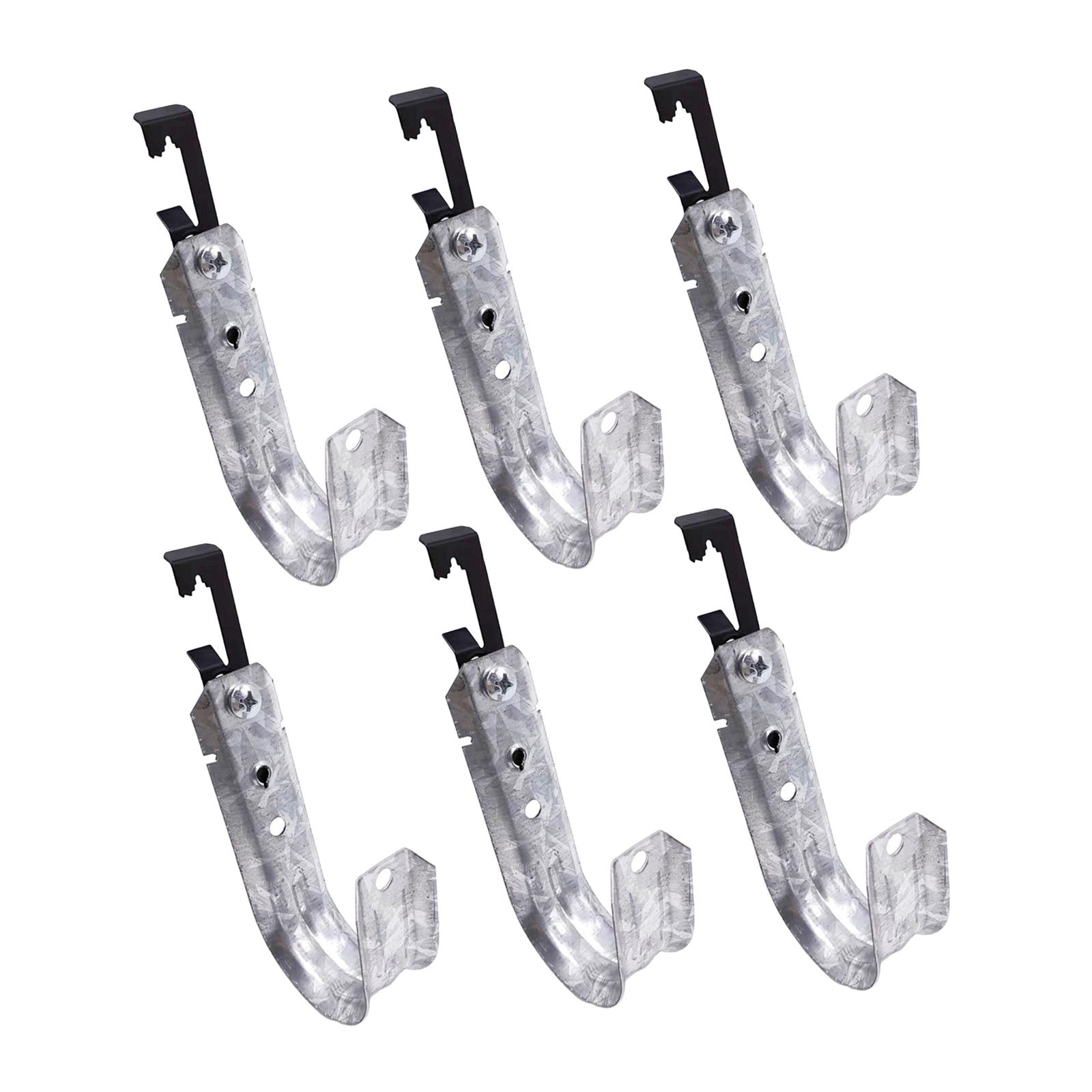 6 Pieces Cable Management Hooks J Hooks Bat Wing Clips Galvanized Steel ...