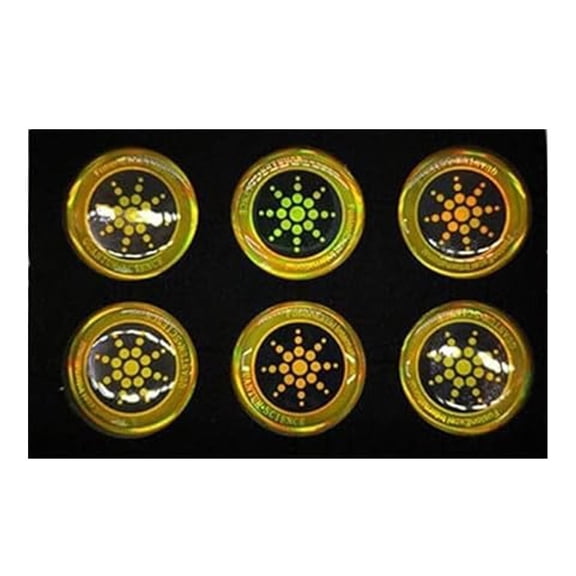 6 Pieces Cell Phone Blocker Protection Neutralizers Stickers for Smart Phones Tablets Laptops Computer WiFi Priner TV Electronic Devices