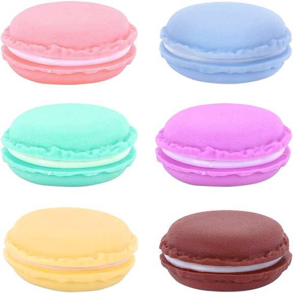 6 Pieces Colorful Mini Trinket Jewelry Storage Box, Cute Candy Pill Organizer Case, Earphone SD Card Container, Ring Necklace Earring Jewelry Carrying Case