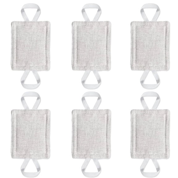 6 Pieces Door Silencer Door Latch Covers Padded Cushion Quiet Closer Door Lock Cover for Baby Newborn Nursery/Light Sleeper Noise Reduce - 4 x 3 Inches