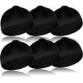 thumbnail image 1 of 6 Pieces Elastic Silky Wave Caps, Satin Doo Rags Cap for 360 Waves, Soft Breathable Compression Cap for men, 1 of 5