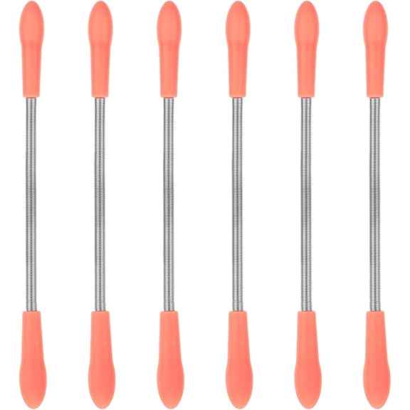 6 Pieces Facial Hair Remover Spring Eyebrow Face Epilator Coil Portable Threading Tool for Women Chin Cheek Mustache Upper Lip