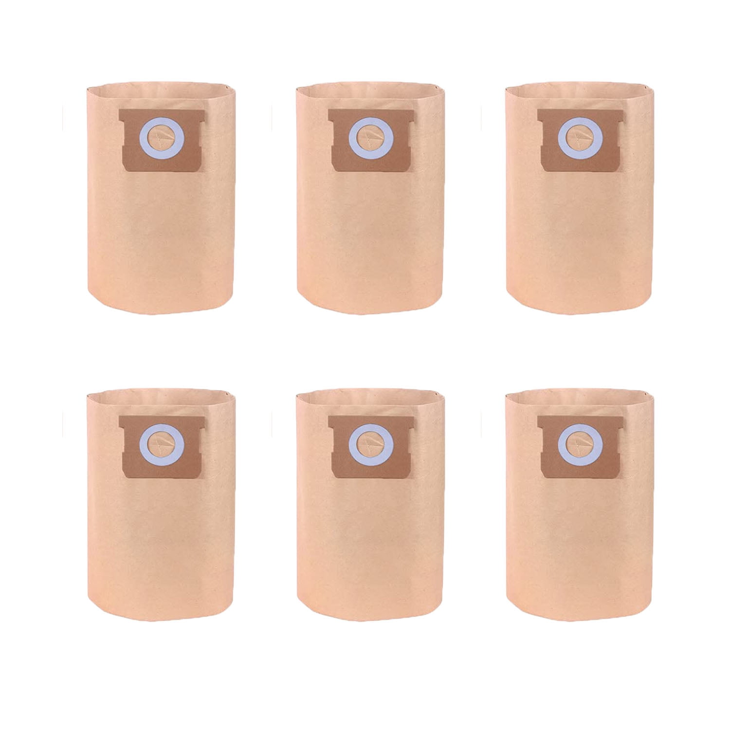 Bosch VB090 Paper Filter Bag - 5 Pack Replacement For VAC090 9-Gallon Dust Extractors