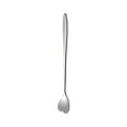thumbnail image 1 of 6 Pieces Flower Shaped Heart Shaped Coffee Teaspoon - 7 Inch Stainless Steel Long Handle Stir Bar Spoon for Ice Cream - Silver, 1 of 6
