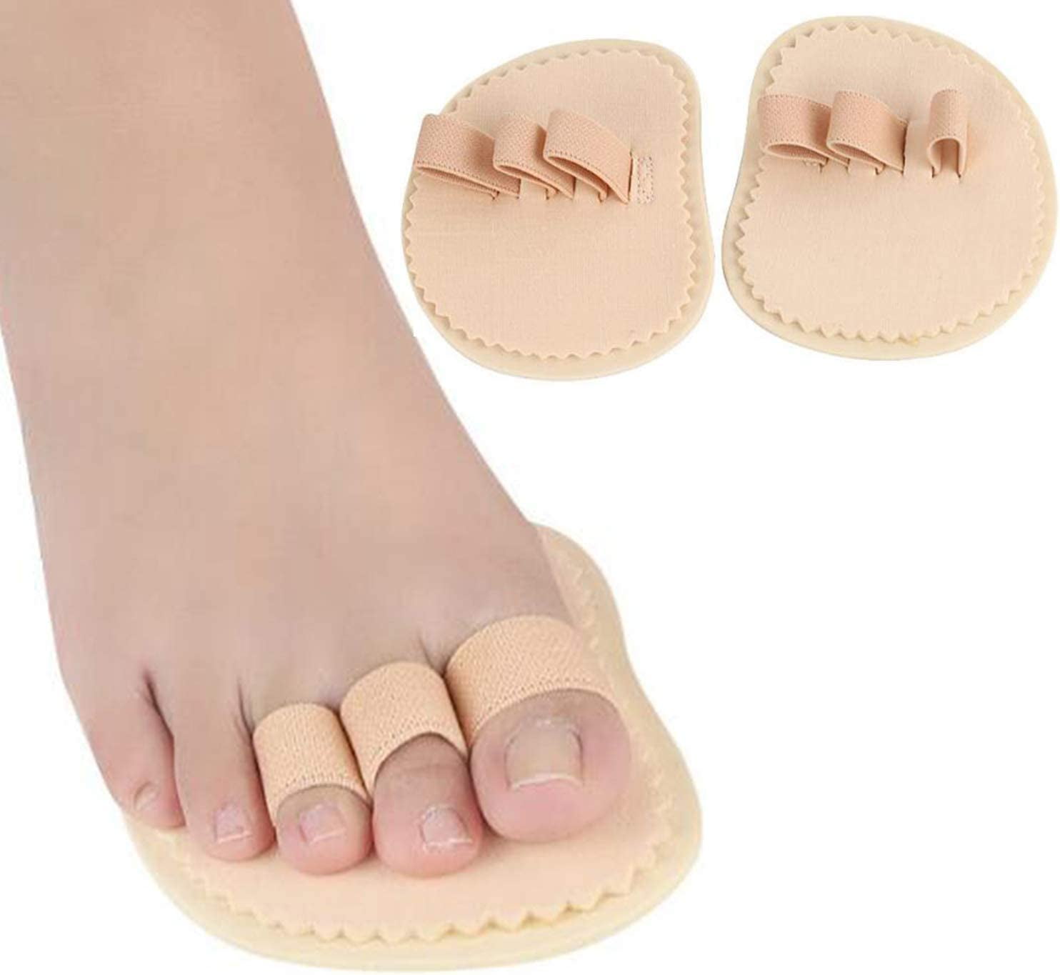 6 Pieces Hammer Toe Support Toe Splint for Toes, Joint Realign Cushion