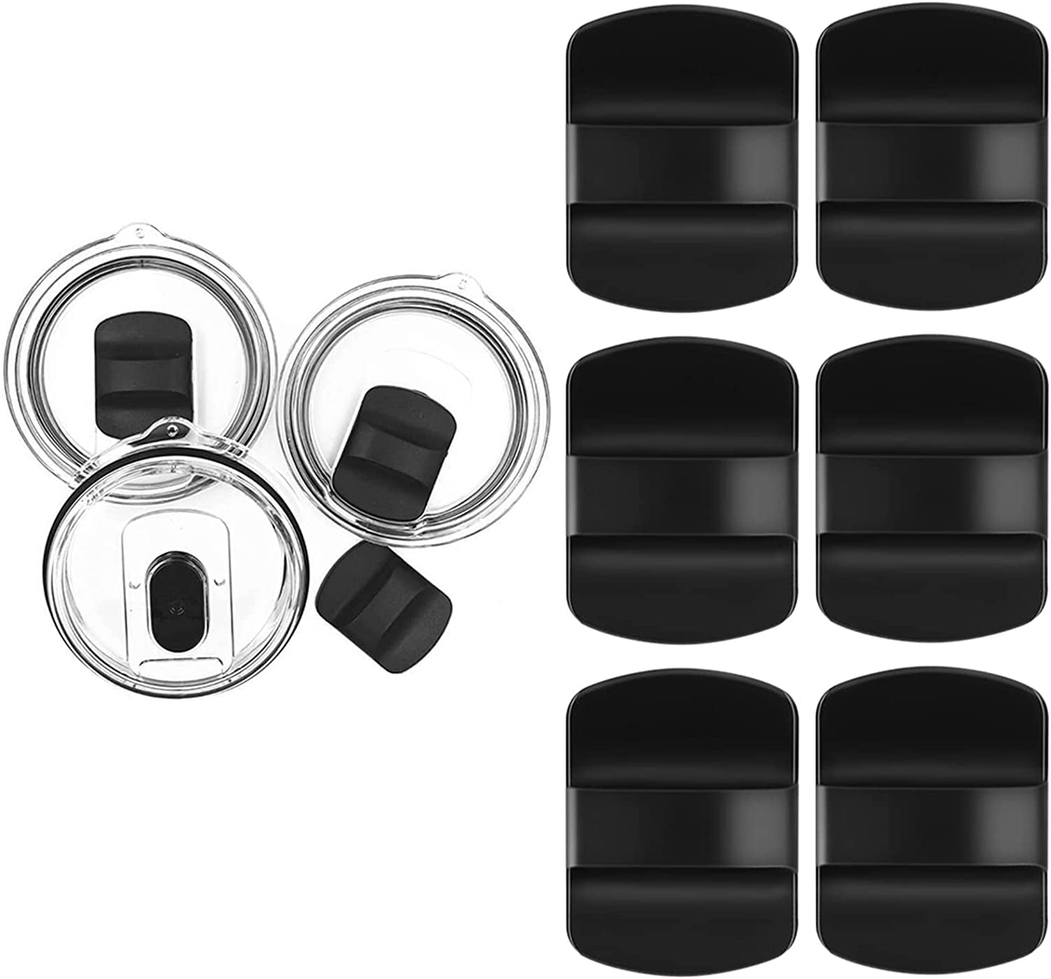 6 Pieces Magslider Replacement Kits Magslider Tumbler Lids for Yeti