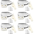 thumbnail image 1 of 6 Pieces Mini Touch Latches Door Catches Mini Latch Spring Lock Latch With Screws For Home Doors Cupboards Windows, 1 of 5