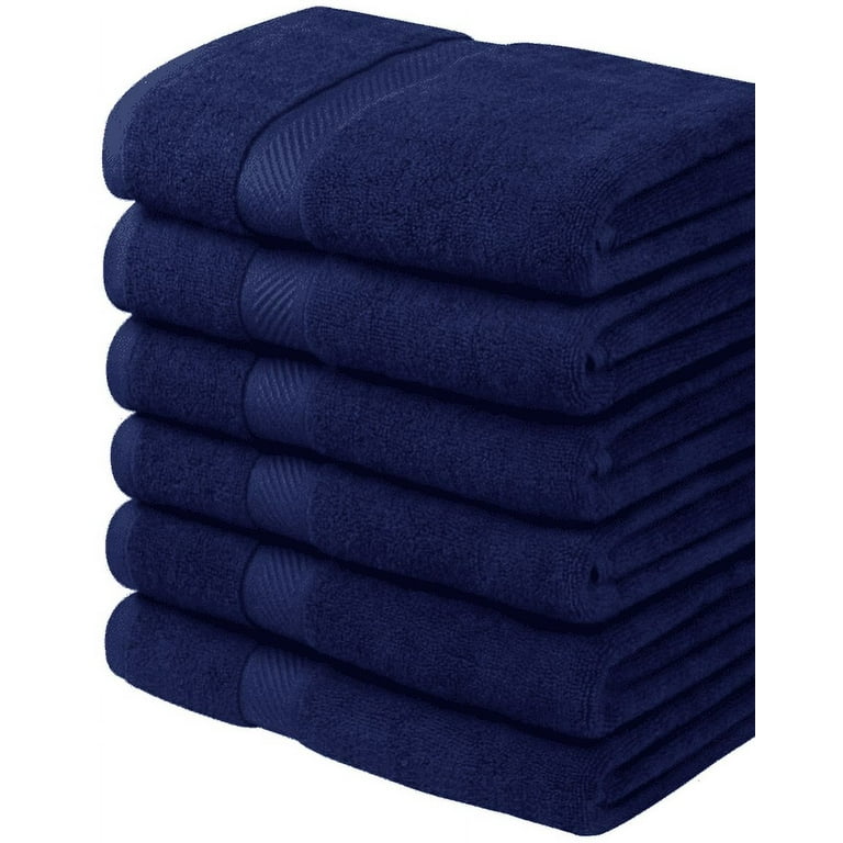 Navy blue towels walmart clearance