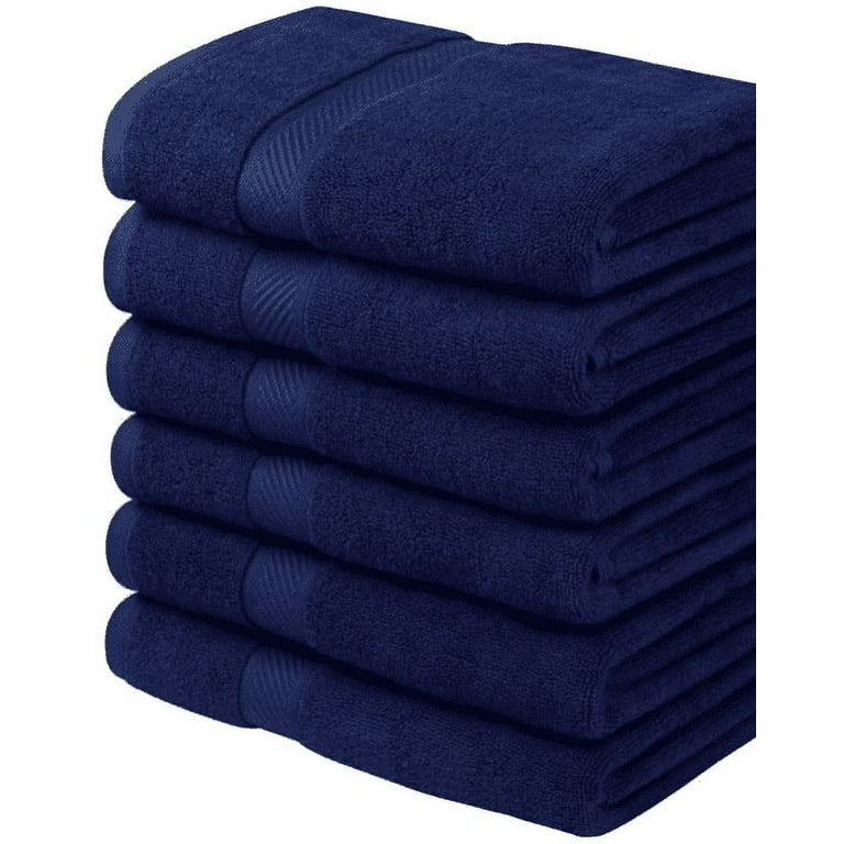 TowelFirst 5-Pack Extra-Absorbent Bath Towel Set - Large, 27x54 Inches, 100  Percent Cotton Bath Towels - Soft and Quick Drying - Best for Bath, Pool