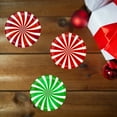 thumbnail image 1 of 6 Pieces Peppermint Floor Decals Stickers Christmas Wall Window Decals Stickers for Xmas Decoration Candy Theme Party Supplies, 1 of 8