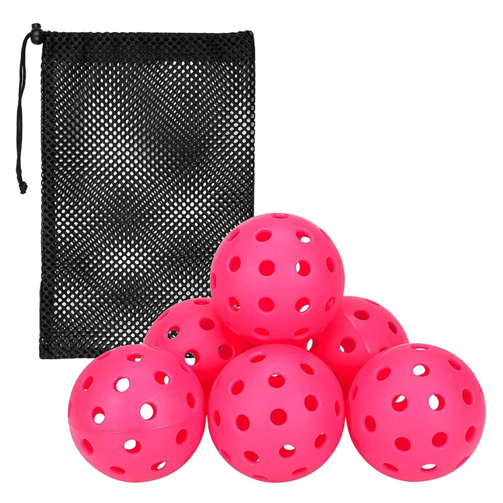 6 Pieces Pickleball Balls, Training Pickleball Accessories
