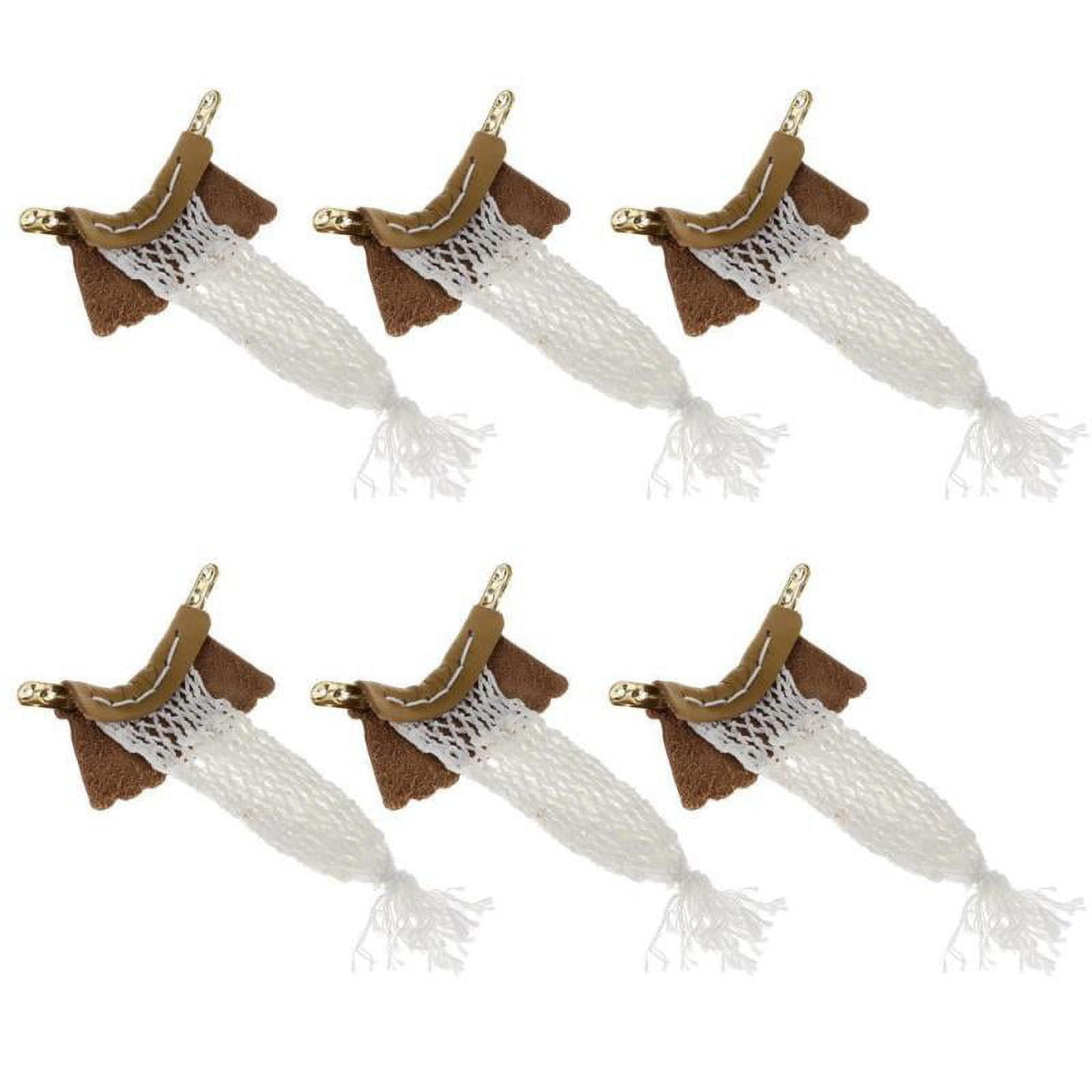 6 Pieces Pool Table Billiard Pockets With Irons