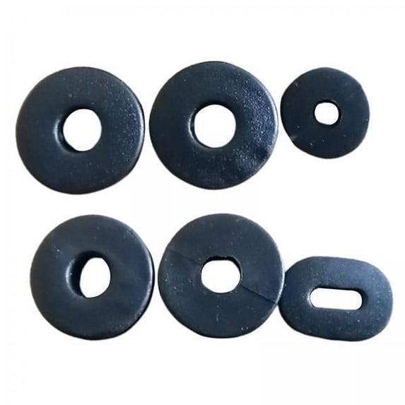 6 Pieces Rubber Side Cover Grommet for for Suzuki GN125 GN125 HJ125 HJ125-K