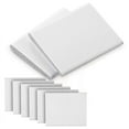 thumbnail image 1 of 6 Pieces Self-Adhesive Door Corner Seals, Weather Stripping Wedge Draft Stopper, Door Frame Seal Corner Foam (White), 1 of 8