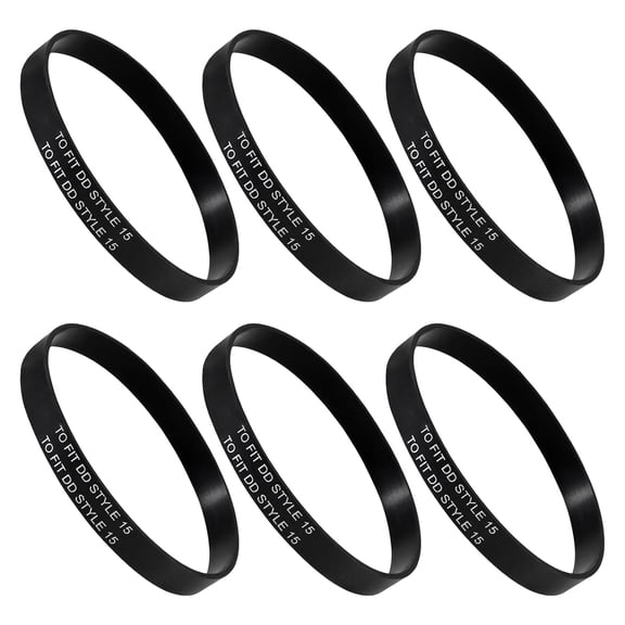 Dirt Devil Style 10 Vacuum Belt, Pack of 2, Black, Part # 3860140600, Belt Replacement for Use in Dirt Devil Vacuum Cleaner Models