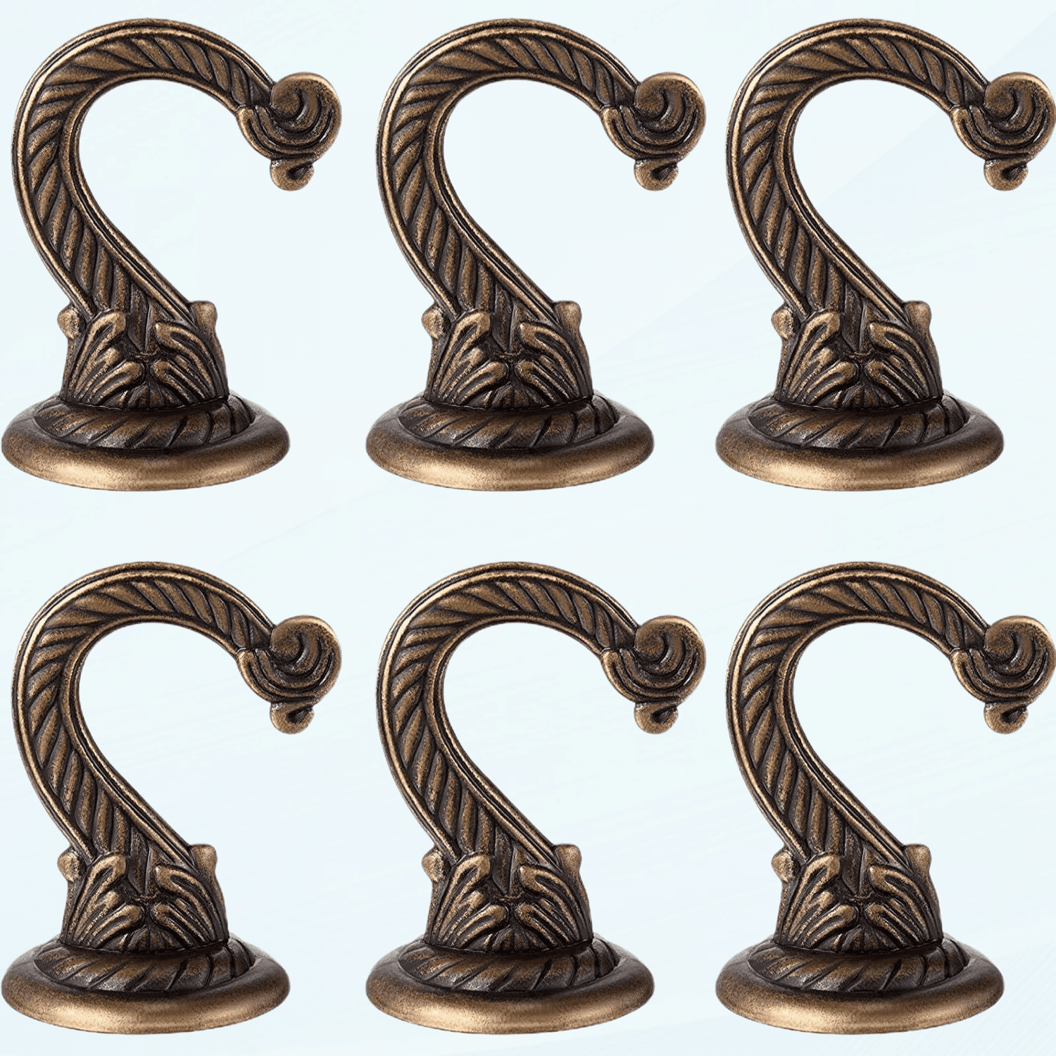 6 Pieces Swag Ceiling Hooks Heavy Duty Swag Hook Hanging Plants