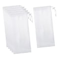thumbnail image 1 of 6 Pieces Thistle Sock Feeder Hanging Bird Feeder Finch Feeding Net Soft Sturdy Fabric for Outdoor Wild Finch Feeding, 1 of 9