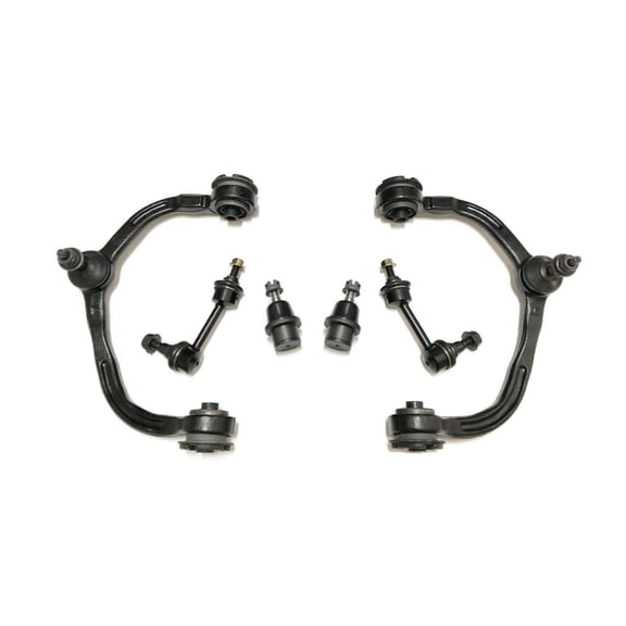 6 Pieces Upper Control Arm, Lower Ball Joints, Sway Bar Links Suspension Kit