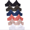 thumbnail image 1 of 6 Pieces Wireless Lace Full Cup Mama No Padding Wire Free Mama Bra A/B/C/D 40C (1544wal), 1 of 1