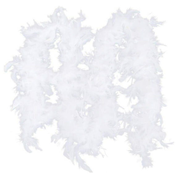 6 Pieces for Festive Fireproof Decor Sparkling White Tinsel Christmas Garland Set