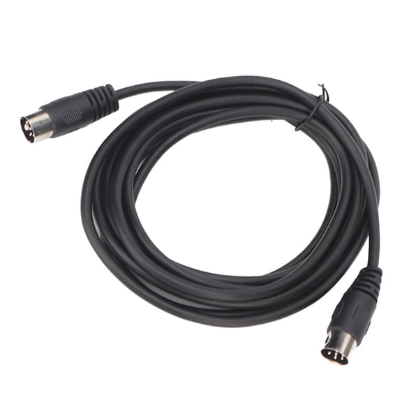 6 Pin DIN Cable Male to Male Plug and Play Sound Signal Connection DIN Extension Cord for Digital Device 3 Meters / 9.8ft