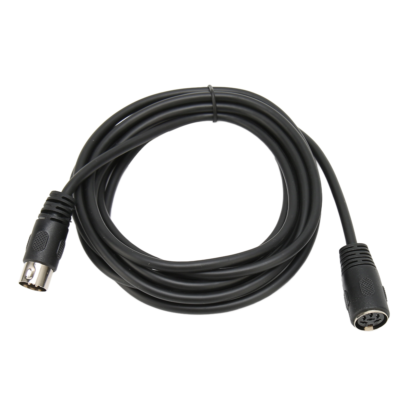 6 Pin DIN Male to Female Cable Sound Data Signal Connection Extension ...