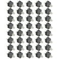 thumbnail image 1 of 6 Pin DPDT Latching Tact Tactile Push Button Pushbutton Switch 40 Pcs,40 x Push Button Switch,White & Gray, 1 of 8