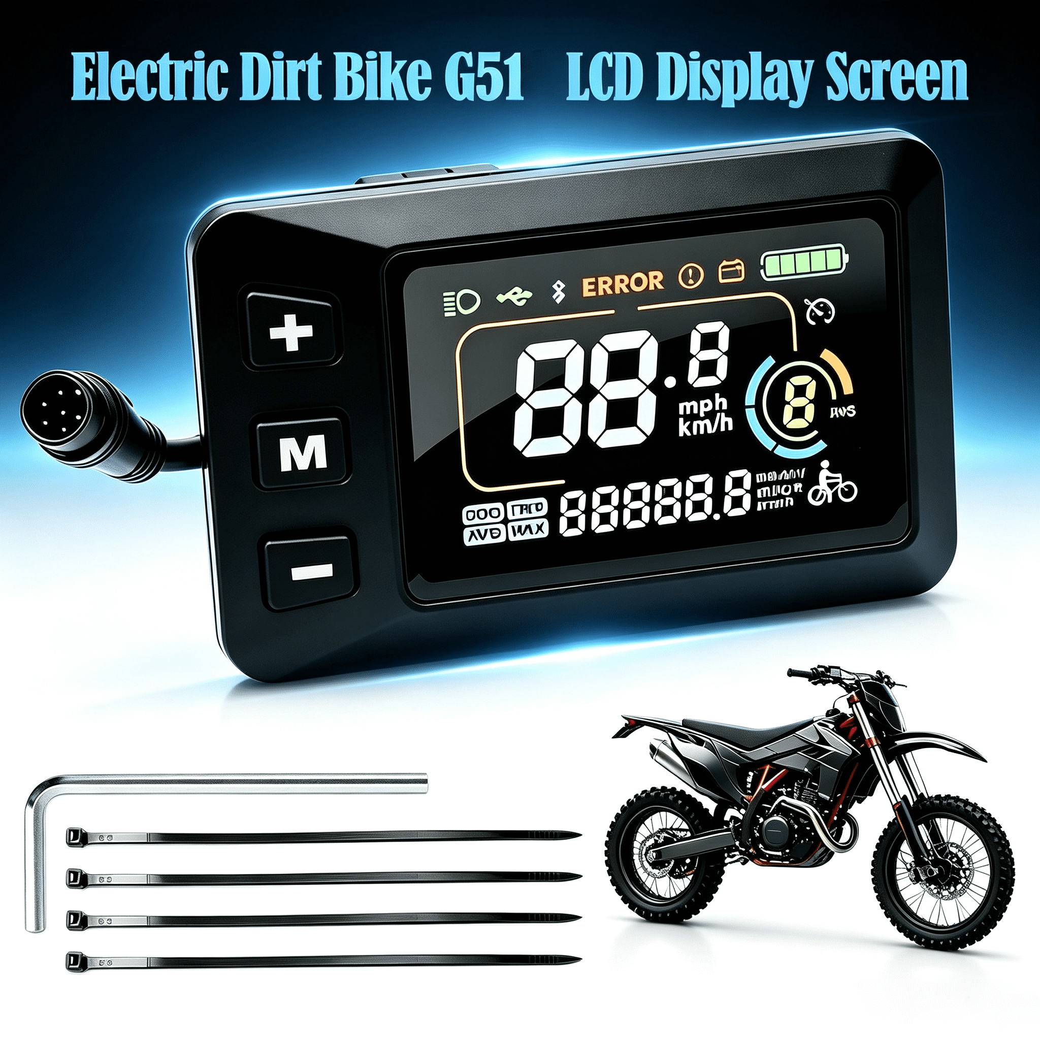 6-Pin Display Screen Compatible with Yozma in 10 LCD Display, IN10 ...