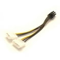 thumbnail image 1 of 6 Pin PCI-E to 2 X 4 Pin Molex Power Adapter Cable for PCI-E Crypto Mining Cards, 1 of 1