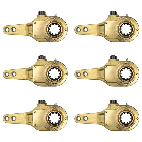 6 Pk Air Brake Manual Slack Adjuster w/ Bronze Bushings Replaces OEM 035126, 110831R, 134.1031, 1685-259-C, 2530-01-148-5046, 277959BXW