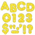 thumbnail image 1 of (6 Pk) Ready Letters 4In Casual Yellow Sparkle, 1 of 2