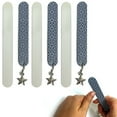 thumbnail image 1 of 6 Pk Washable Salon Boards Pro Dual Sided Nail Files Emery Manicure Beauty Tools, 1 of 4