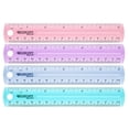 thumbnail image 1 of 6" Plastic Ruler, Assorted Colors (No Color Choice), 1 of 2