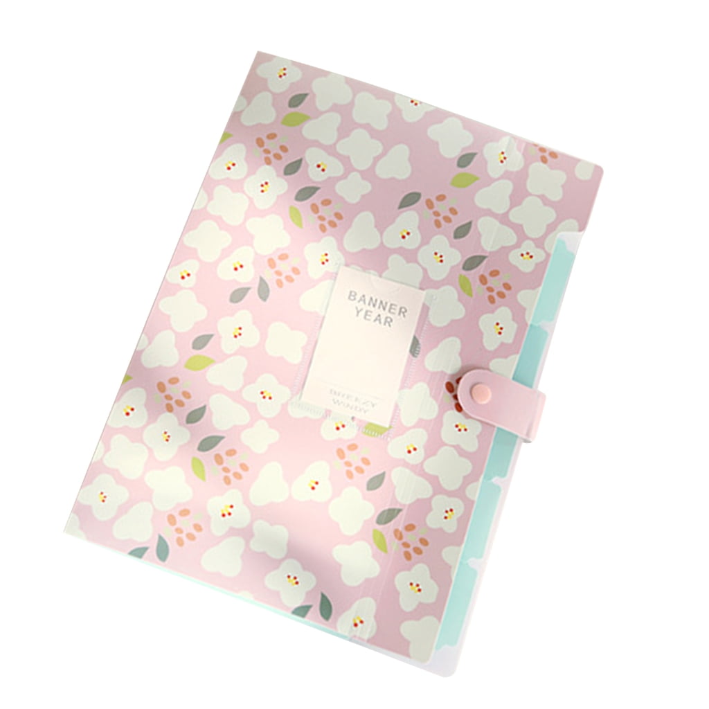 6 Pocket Expandable Sorting Folder Letter Size Document Organiser ...