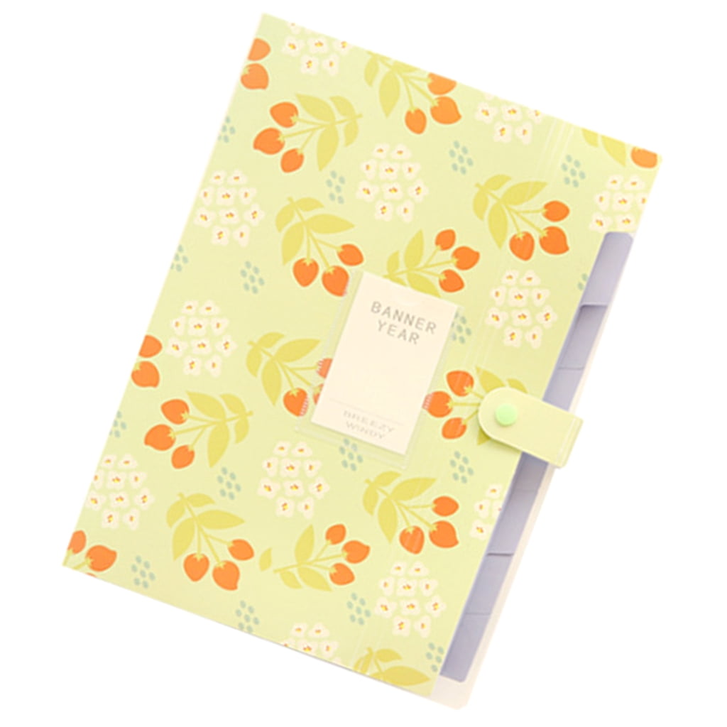 6 Pocket Expandable Sorting Folder Letter Size Document Organiser ...