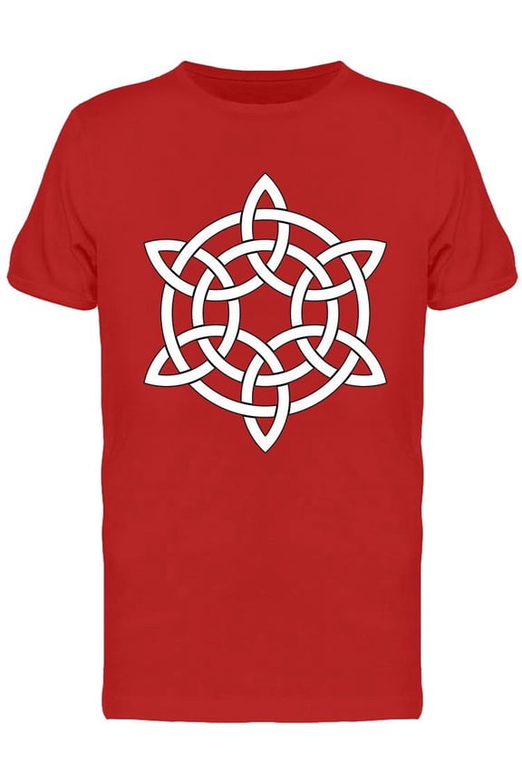 6 Point Celtic Knot  T-Shirt Men -Image by Shutterstock, Male x-Large