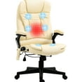 thumbnail image 1 of 6-Point Vibration Massage with Remote / Reclining Office Chair for Relaxing Breaks, 1 of 7