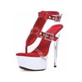 thumbnail image 1 of 6" Pointed Stiletto Sandal., 1 of 2