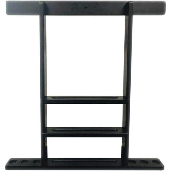 6 Pool Cue Rack - Billiard Stick Wall Rack, Multiple Colors Available