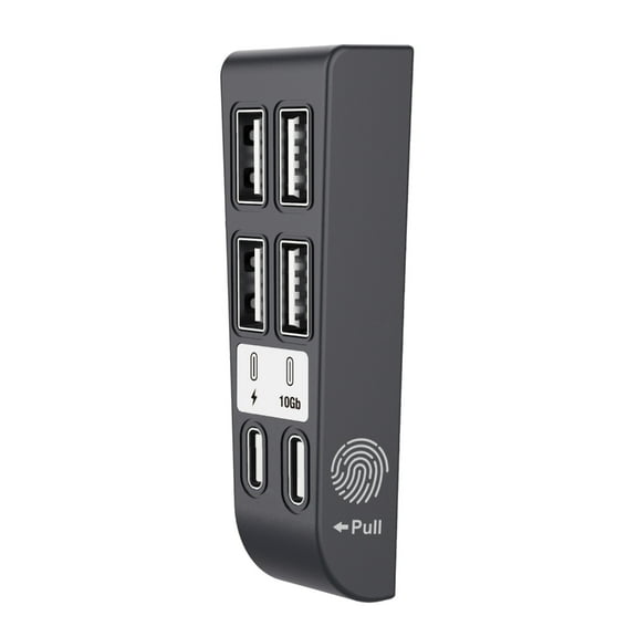 6 Port Expansion Adapters USB Port Extenders USB Hub for Charging Adapters Game Accessory