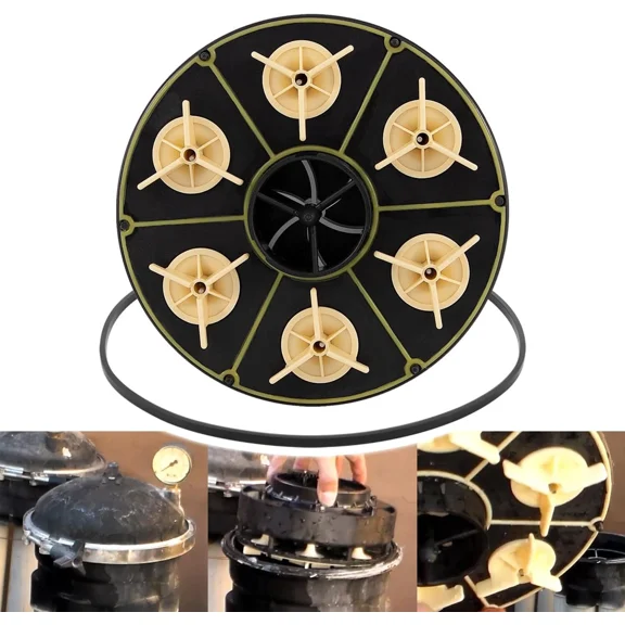 6 Port Gear Module Assembly with O-Ring, Replaces 004-302-4408-00, Aftermarket Pool Equipment Part