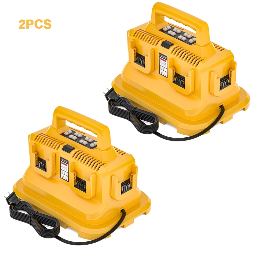 6-Ports For Dewalt Rapid Battery Charger Station,Replacement for De*walt Flexvolt 20V/60V Battery DCB200 DCB205 DCB606 DCB609