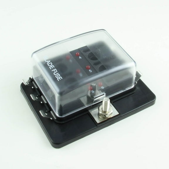6 Position ATC/ATO LED Fuse Panel (1 per pack)