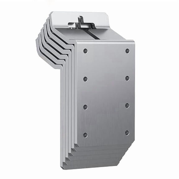 6 Post Brackets, Post Target Hanger,Fence Bracket for Shape Fence Posts, Post Corner Brace for Trail Camera Mount